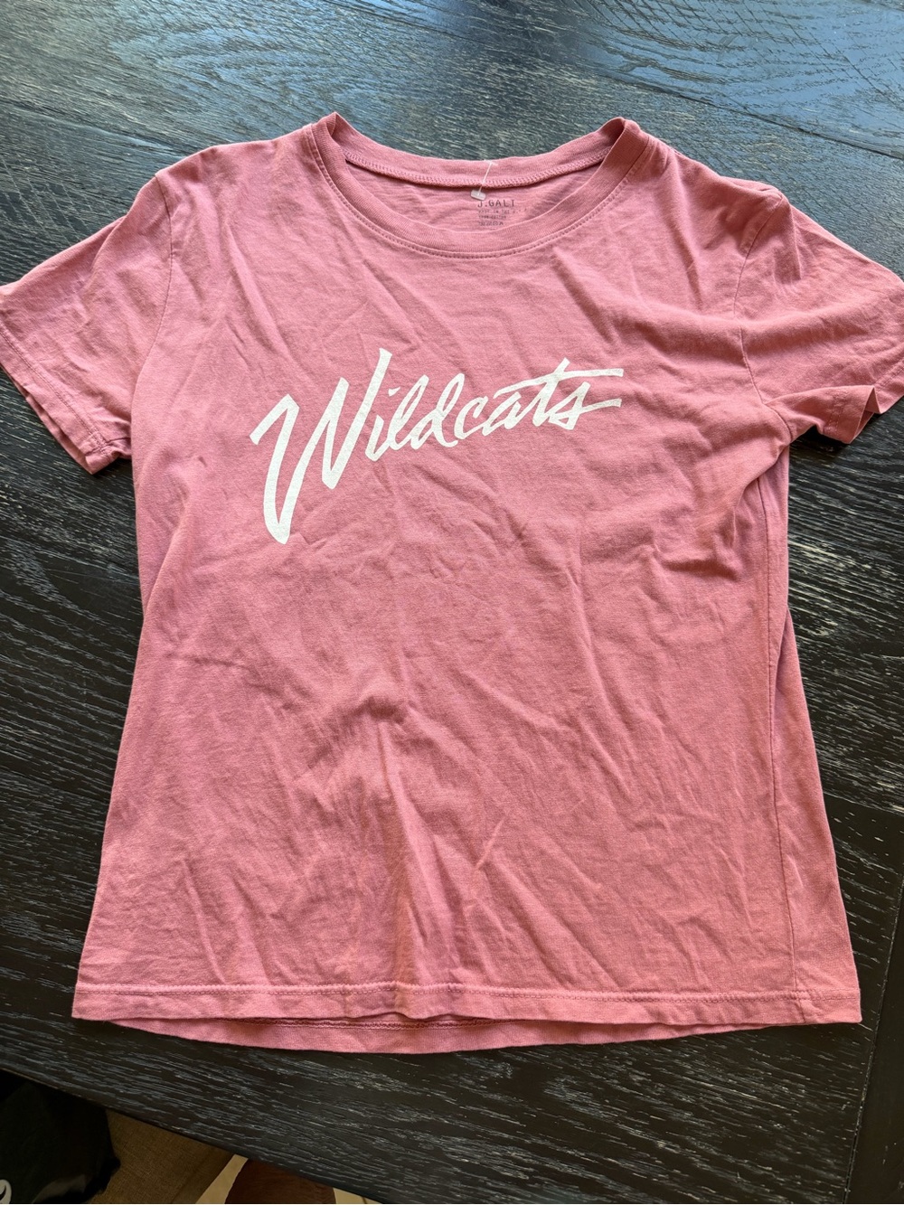 Brandy Melville Dusty Rose 'Wildcats' Graphic Tee